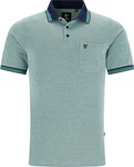 Hajo Sweatshirt Herren-Poloshirt Piqu Uni Türkis/Grün/Blau/Hellgrün