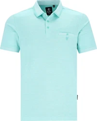 Hajo Sweatshirt Herren-Poloshirt Uni 