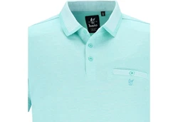 Hajo Sweatshirt Herren-Poloshirt Uni 