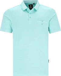 Hajo Sweatshirt Herren-Poloshirt Uni 