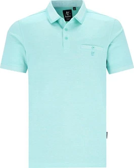 Hajo Sweatshirt Herren-Poloshirt Uni 