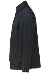 Barbour Outdoorjacke SANDERLING (1-St) Dunkelblau/Schwarz/Dunkelgrau/Grau