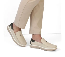 Celal Gltekin Herren Loafer Khaki/Beige