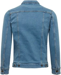 DENIM PROJECT Jeansjacke im klassischen Look Hellblau/Blau/Dunkelblau