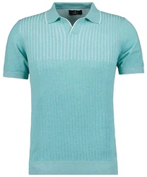 RAGMAN Rundhalspullover Hellblau/Türkis/Blau/Grün