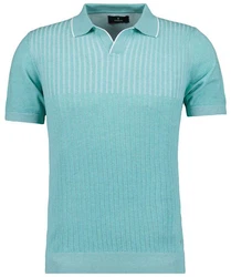 RAGMAN Rundhalspullover Hellblau/Türkis/Blau/Grün