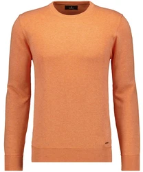 RAGMAN Rundhalspullover Orange