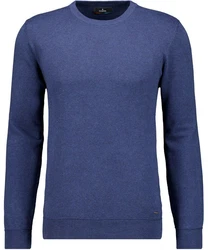 RAGMAN Rundhalspullover Dunkelblau/Blau