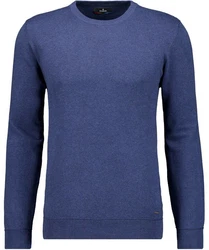 RAGMAN Rundhalspullover Dunkelblau/Blau