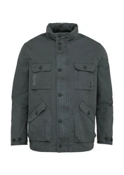 s.Oliver Outdoorjacke Jacke im Utility-Stil Dunkelgrau/Dunkelgrün/Grau/Dunkelblau