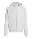 adidas Performance Sweatjacke Tiro 25 Kapuzenjacke Grau/Hellgrau/Weiß