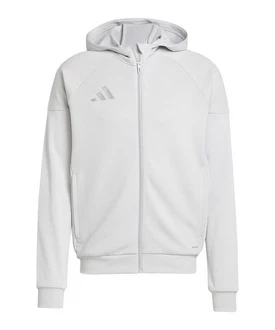 adidas Performance Sweatjacke Tiro 25 Kapuzenjacke Grau/Hellgrau/Weiß