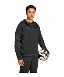 adidas Performance Sweatjacke Tiro 25 Kapuzenjacke Schwarz/Dunkelgrau/Hellgrau/Grau