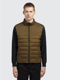 khujo Steppweste OWEM Dunkelgrün/Khaki