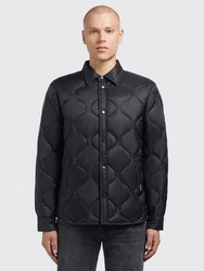 khujo Steppjacke HENRO Schwarz/Dunkelblau/Blau