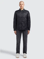 khujo Steppjacke HENRO Schwarz/Dunkelblau/Blau