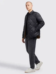 khujo Steppjacke HENRO Schwarz/Dunkelblau/Blau