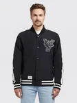 khujo Sommerjacke TIAN Schwarz/Weiß/Hellblau