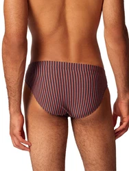 Skiny Slip Herren 2er Pack Brasil Briefs Lila/Bordeaux/Dunkelrot