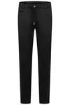 bugatti Chinohose Schwarz/Dunkelgrau