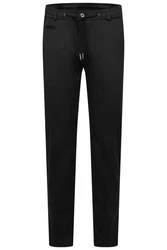 bugatti Chinohose Schwarz/Dunkelgrau