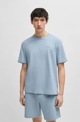HUGO T-Shirt Austin Blau/Hellblau