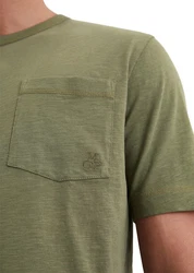 Marc O'Polo T-Shirt Dunkelgrün/Khaki/Grün