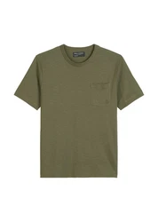 Marc O'Polo T-Shirt Dunkelgrün/Khaki/Grün