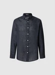 Pepe Jeans Langarmhemd ARNAU Dunkelblau/Blau/Hellblau