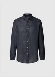 Pepe Jeans Langarmhemd ARNAU Dunkelblau/Blau/Hellblau