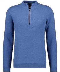 RAGMAN Rundhalspullover Blau