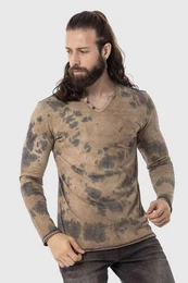 T-Shirt Sweatshirts im Batik-Design
