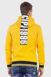 Cipo & Baxx Kapuzenpullover Sweatshirt Gelb