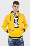 Cipo & Baxx Kapuzenpullover Sweatshirt Gelb