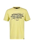 LERROS T-Shirt mit Brustprint Gelb