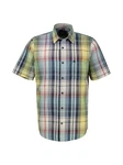 LERROS Kurzarmhemd Mischfarben/Beige/Blau/Hellblau/Gelb
