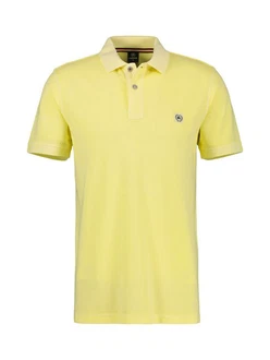 LERROS Poloshirt in gewaschener Optik Gelb LERROS Poloshirt in gewaschener Optik Gelb