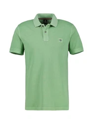 LERROS Poloshirt in gewaschener Optik 