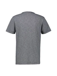 LERROS Henleyshirt Serafinoshirt Dunkelblau/Grau/Hellgrau/Dunkelgrau/Schwarz