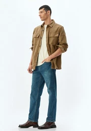 Straight-Jeans Normale Leibhhe Vintage Straight