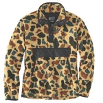 Carhartt Relaxed Fit Fleece Pullover Braun/Lila/Dunkelgrün