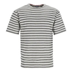 modAS Rundhalsshirt Herren T-Shirt Grau/Hellgrau/Dunkelgrau