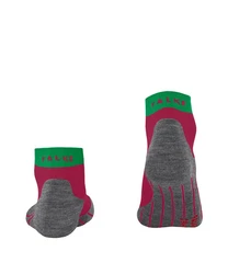 FALKE Kurzsocken RU4 Endurance Short Grün/Dunkelrot/Bordeaux/Lila/Mischfarben