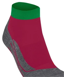 FALKE Kurzsocken RU4 Endurance Short Grün/Dunkelrot/Bordeaux/Lila/Mischfarben