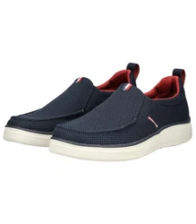 bugatti Slipper Hellblau/Blau/Dunkelblau/Rot