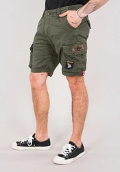 Alpha Industries Crew Short Patch Dunkelgrün/Grün/Khaki