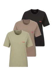 T-Shirt RN TRIPL (Packung, 3-tlg) mit Rundhalsausschnitt