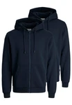 Jack & Jones Hoodie Bradley 2er Pack Dunkelblau/Blau Jack & Jones Hoodie Bradley 2er Pack Dunkelblau/Blau