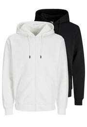 Hoodie 2er Pack Bradley (Spar-Set, 2-tlg) Sweatjacke / Hoodie - Atmungsaktiv - Kaputzenjacke aus Sweat