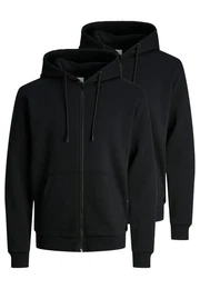Hoodie 2er Pack Bradley (Spar-Set, 2-tlg) Sweatjacke / Hoodie - Atmungsaktiv - Kaputzenjacke aus Sweat